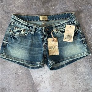 BKE Starlight Stretch denim shorts